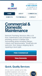 Mobile Screenshot of belmontplumbingservices.co.uk